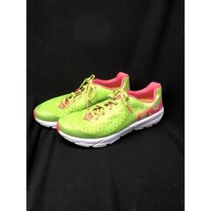 Hoka One One Tracer Running Lightweight Womens Size 7 Green Pink White 1012049